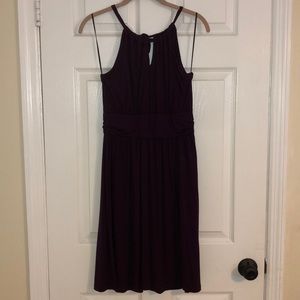 Kaileigh plum dress